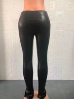 Women's New Slim Fit Micro-pull PU Leather Pants