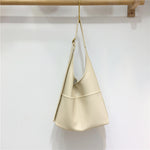 Simple Easy Matching Tote Bag Soft Leather Large Capacity Shoulder Bag