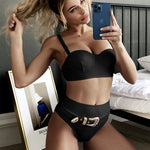 Special Fabric High Waist Hot Swimsuit