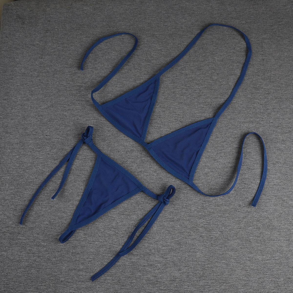 Classic Three-point Mesh Strap Suit