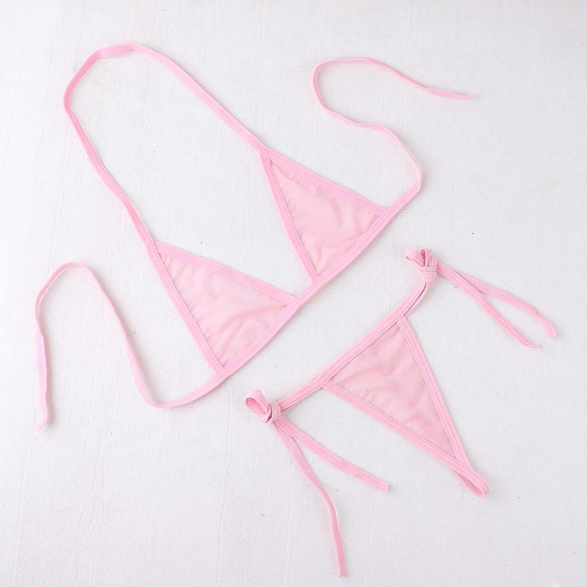 Classic Three-point Mesh Strap Suit