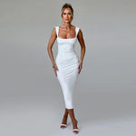 European And American Style Elegant Vest Type Dress Women