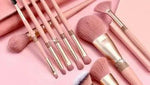 Manikin Pink Makeup Brushes - My Store