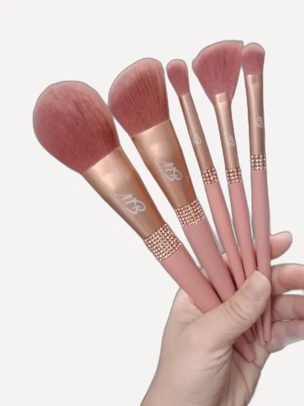 Manikin Pink Makeup Brushes - My Store