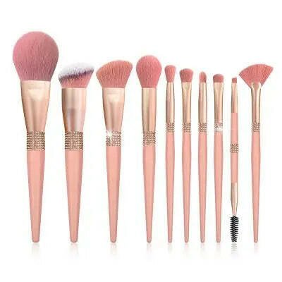 Manikin Pink Makeup Brushes - My Store
