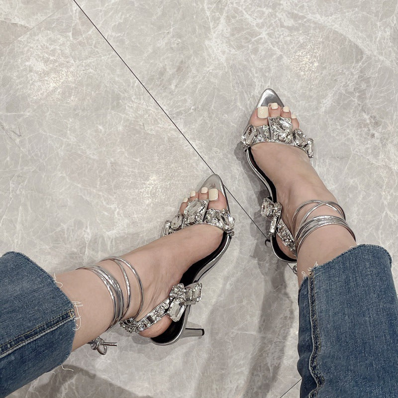 Women's Cold Noodles With Sesame Sauce Stiletto Heels Low