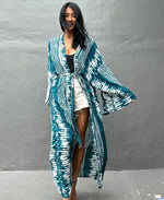 Printed Sexy Loose Sun Protection Bikini Blouse