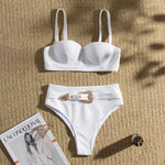 Special Fabric High Waist Hot Swimsuit