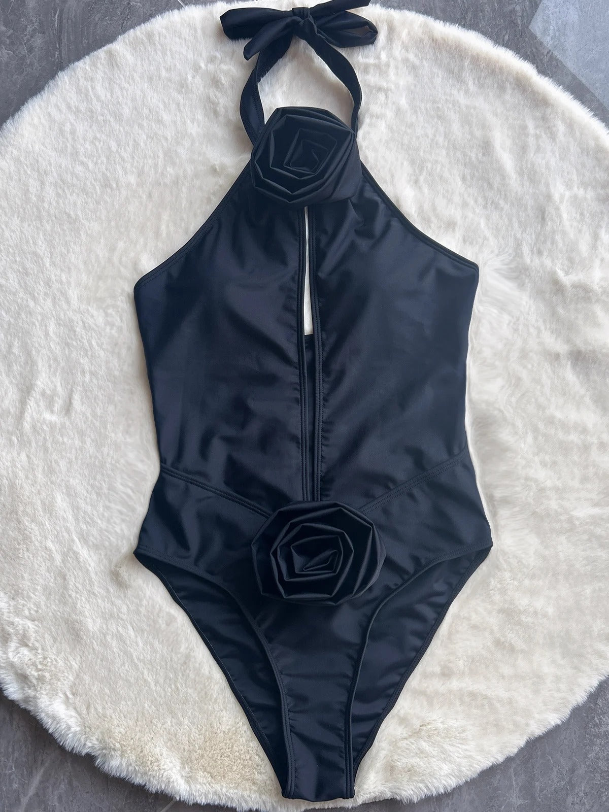 Women's Bikini 3D Flower Swimsuit