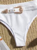 Special Fabric High Waist Hot Swimsuit
